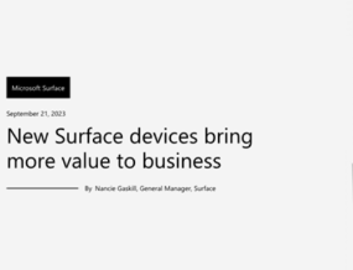 New Surface devices bring more value to business